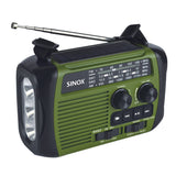 Sinox Bluetooth® nødradio. Grøn