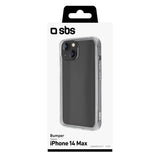 SBS Bumper cover til iPhone 14 Plus®. Gennemsigtigt