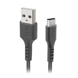 SBS data- og opladningskabel USB 2.0 - USB C. 1m. Sort