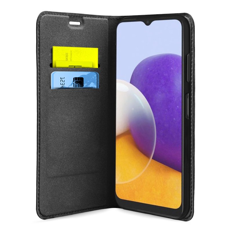 SBS Book Wallet Lite cover til Samsung Galaxy A22 5G®. Sort