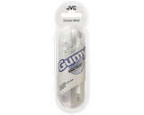 JVC Gumy in-ear høretelefoner. Hvid
