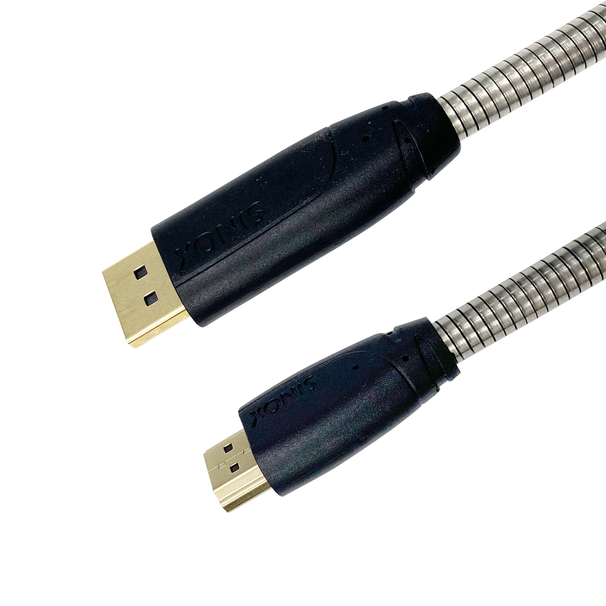 Sinox Gaming HDMI™ - DisplayPort™ 1.4 kabel. 2m. Stål