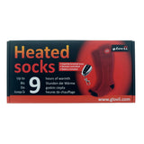 Glovii opvarmede sokker med fjernbetjening M. Rød