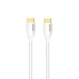 Sinox HDMI™ kabel m/Ethernet. 1m. Hvid