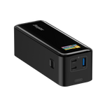 Energizer 140W højhastigheds USB-C PD & USB-A Power Bank. Sort