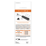 Vivanco 7-i-1 USB 2.0 Multiport Hub