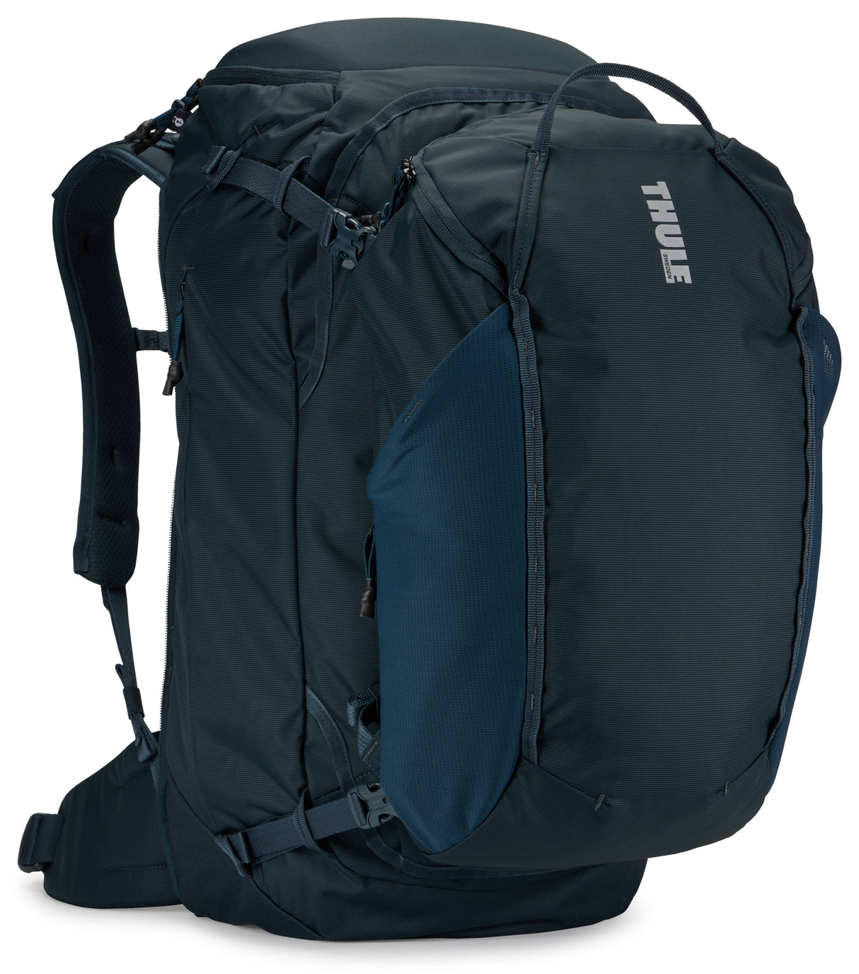Thule Landmark 70L rejsetaske. Mørkeste blå