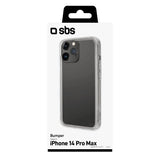 SBS Bumper cover til iPhone 14 Pro Max®. Gennemsigtigt
