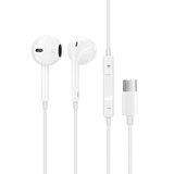 Sinox in-ear høretelefoner USB-C med mikrofon. Hvid