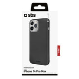 SBS Novelty Instinct cover til iPhone 14 Pro Max®. Sort