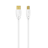 Sinox USB 2.0 printerkabel. 5m. Hvid