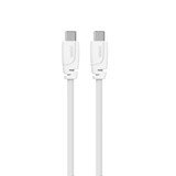 Sinox PRO USB C kabel. 3m. Hvid