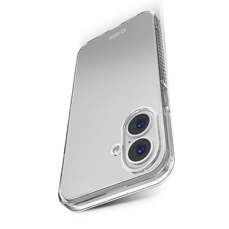 SBS Extreme X2 Cover til iPhone 16. Gennemsigtig