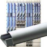 Cavus kabelskinne aluminium. Sølv