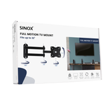 Sinox One TV vægbeslag. 10"-32". Sort