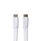 Sinox One HDMI™ Flat slim kabel. 3m. Hvid