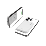 Energizer 15W magnetisk trådløs powerbank. Hvid