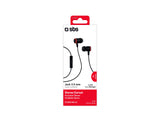 SBS in-ear stereo høretelefoner Studio Mix 40. Sort/rød