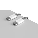 PURO Fabrik 2.0 60W USB-C til USB-C opladnings- og synkroniseringskabel 1,5 m