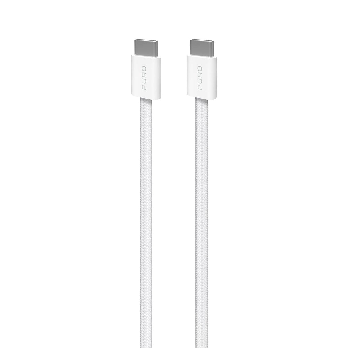 PURO Fabrik 2.0 60W USB-C til USB-C opladnings- og synkroniseringskabel 1,5 m