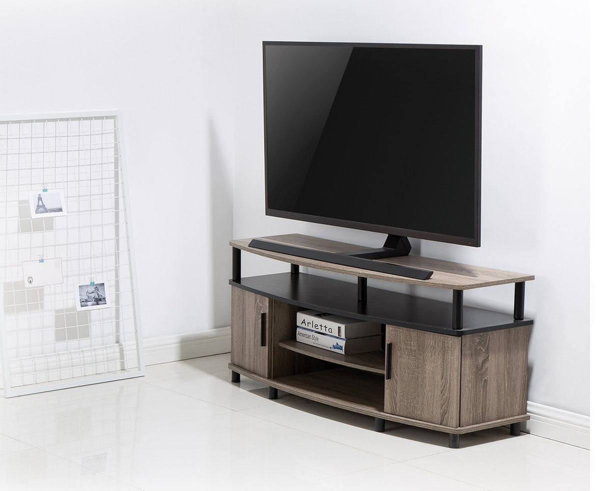 TV bordstand. 37"-75". Sort