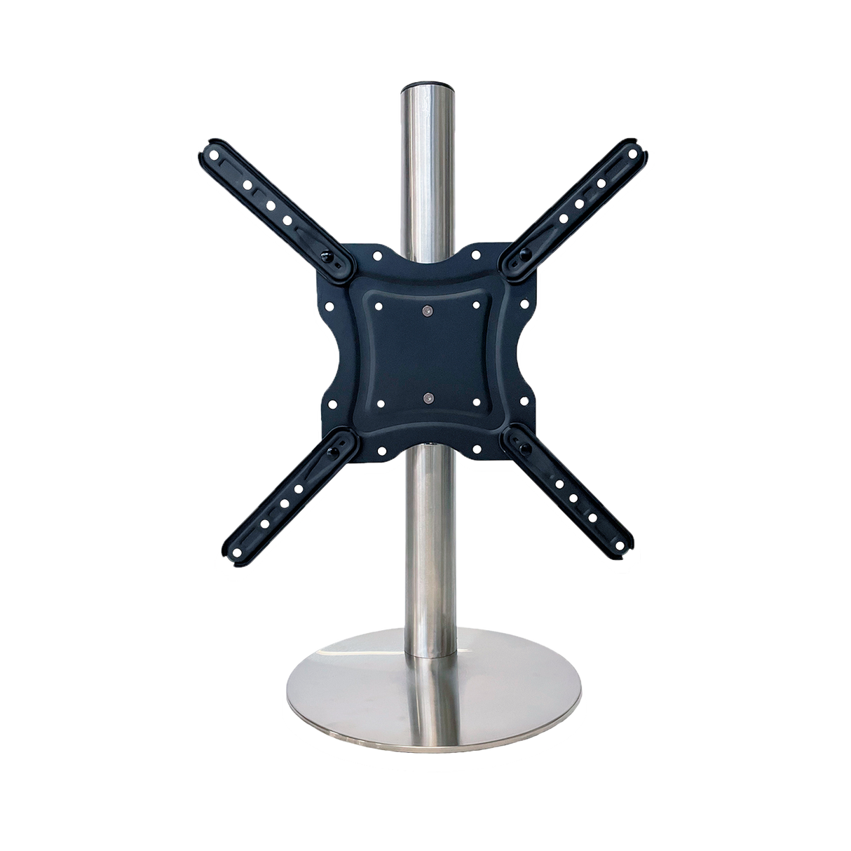 Sinox StandView TV bordstand med drejbar top. 26"-55". Alu finish