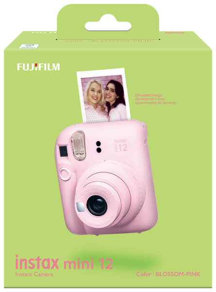 INSTAX Mini 12 kamera. Blossom Pink