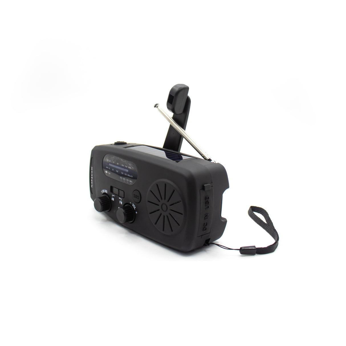 Sinox kompakt nødradio. Sort