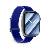 SBS nylon urrem til Apple Watch 42/44/45/49mm. Navy blå