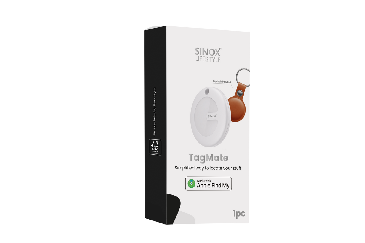 Sinox Lifestyle TagMate. Brun nøglering