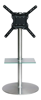 Sinox StandView TV gulvstand med drejbar top. 26"-65". Alu finish