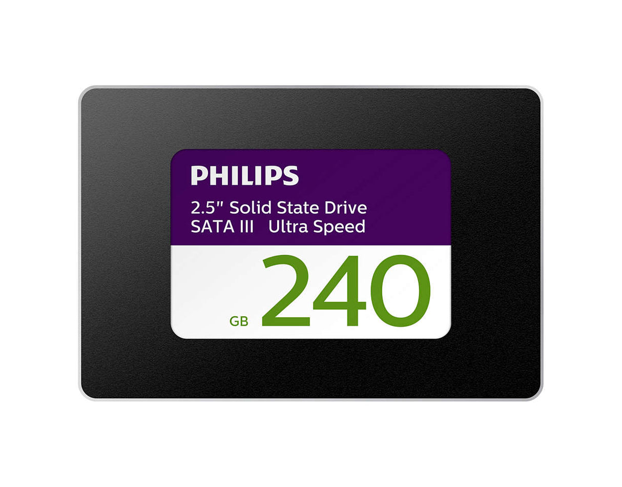 Philips SSD 240GB Ultra Speed 2.5" SATA III Internal