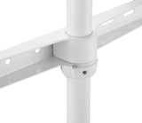 Sinox Tripod TV gulvstand med drejbar top. 50"-65". Lyst træ/hvid