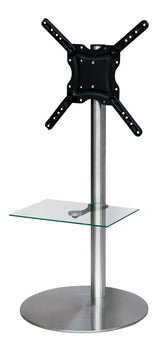 Sinox StandView TV gulvstand med drejbar top. 26"-65". Alu finish