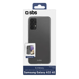 SBS Skinny cover til Samsung Galaxy A32 4G®. Gennemsigtig