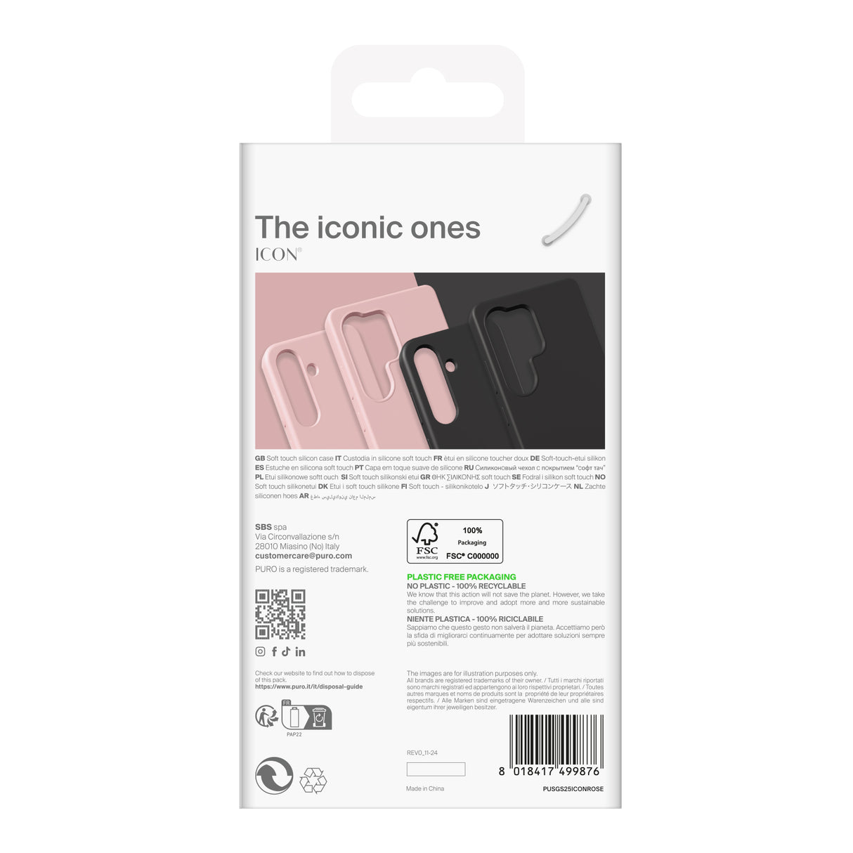 PURO ICON-cover til Samsung Galaxy S25
