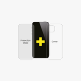 Techammo beskyttelsesglas + cover til iPhone® 15 Pro