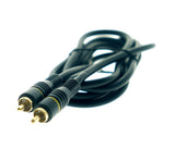 Sinox One subwoofer kabel. 1,5m. Sort
