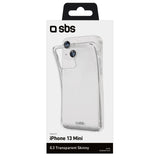SBS Skinny cover til iPhone 13 mini®. Gennemsigtig