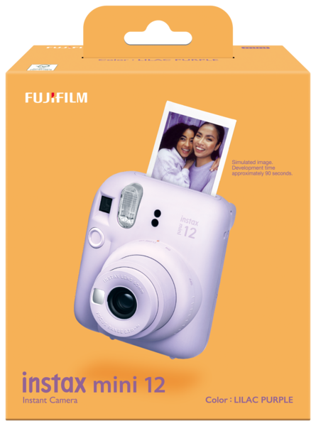 INSTAX Mini 12 kamera. Lilla