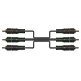 Connectech Component Video kabel. 5m. Sort