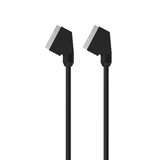 Sinox Scart kabel. 0,75m. Sort