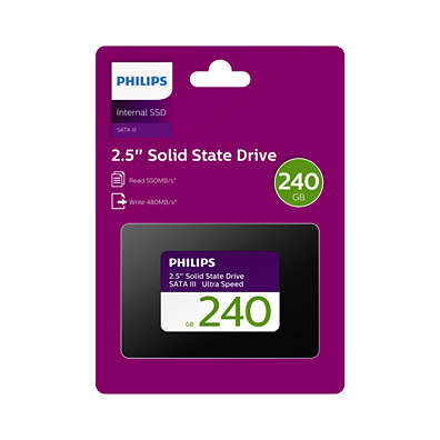 Philips SSD 240GB Ultra Speed 2.5" SATA III Internal