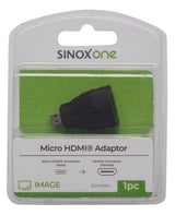 Sinox One HDMI™ adapter. Sort