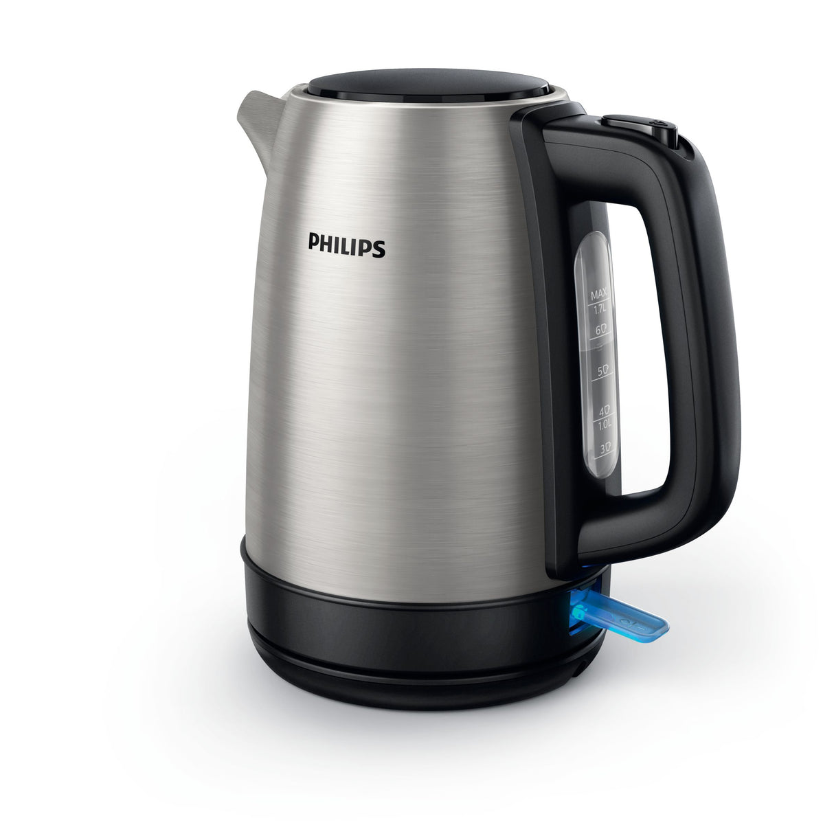 Philips Daily Collection HD9350/91 elkedel 1,7 L 2200 W Sort, Rustfrit stål