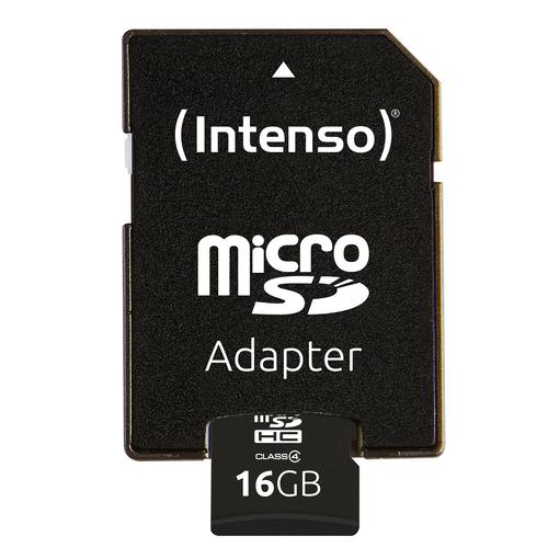 Intenso 3403470 memory card 16 GB MicroSDHC Class 4