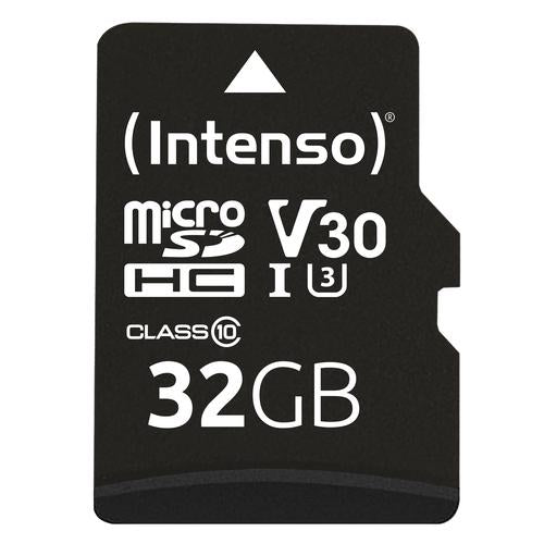 Intenso 3433480 hukommelseskort 32 GB MicroSDHC UHS-I Klasse 10