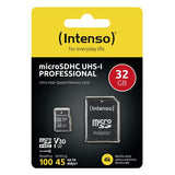 Intenso 3433480 hukommelseskort 32 GB MicroSDHC UHS-I Klasse 10