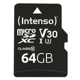 Intenso 3433490 hukommelseskort 64 GB MicroSDXC UHS-I Klasse 10