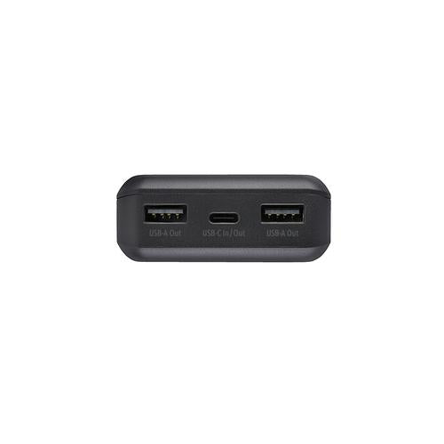 Intenso B10000 - 10,000 mAh Power Bank, portable external battery, USB-C & 2* USB-A, LED status indicator, tested in Germany, black